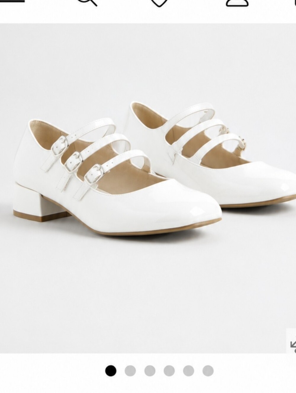 NWT Torrid Multistrap Micro Heel Mary Jane 8WW White/ Ivory - Picture 1 of 8